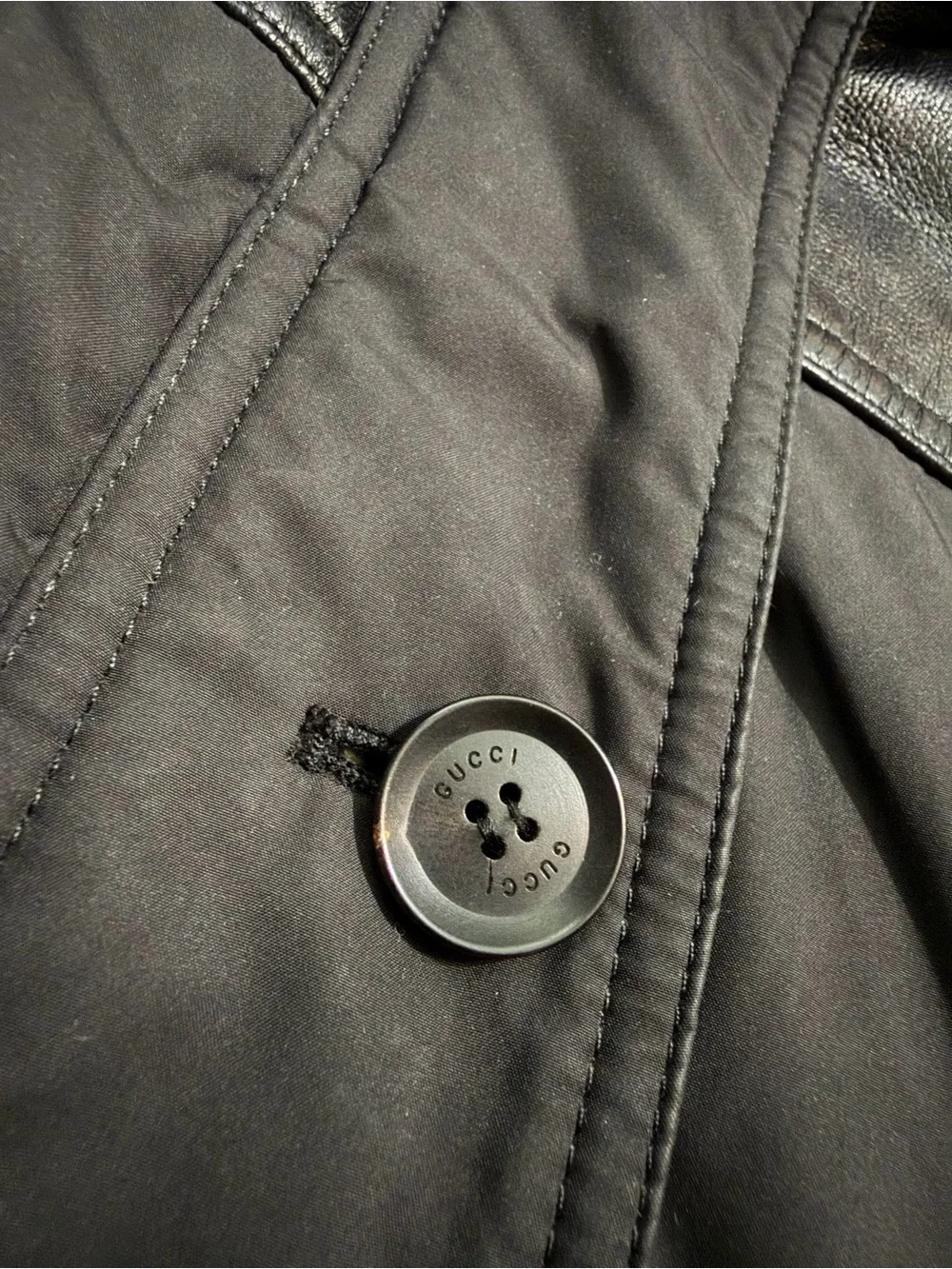 Gucci men leather